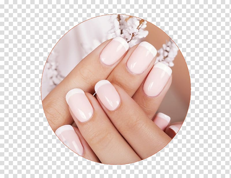 person with white manicure close-up , Nail art Nail salon Manicure Artificial nails, nails transparent background PNG clipart