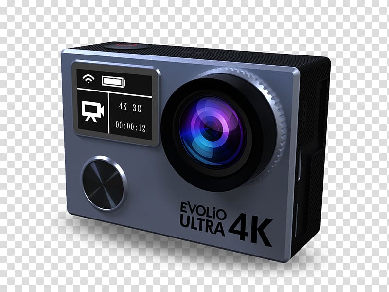 Digital Cameras 4K resolution 1080p Frame rate, Camera transparent background PNG clipart