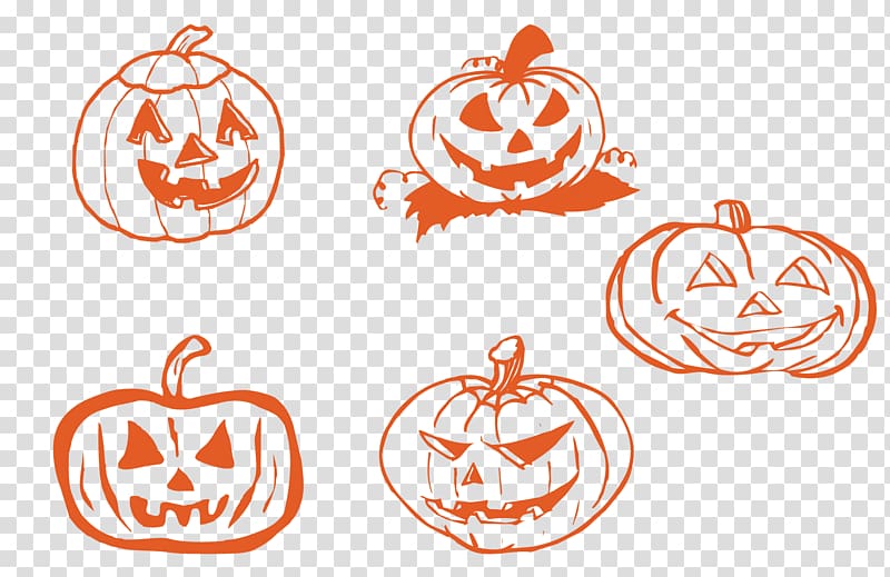 Halloween Jack-o\'-lantern Pumpkin , Halloween Pumpkin transparent background PNG clipart
