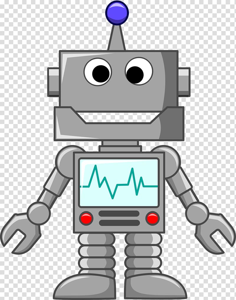 Robot transparent background PNG clipart