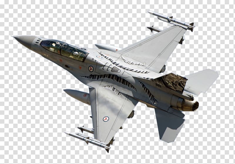 General Dynamics F-16 Fighting Falcon Airplane Fighter aircraft, airplane transparent background PNG clipart