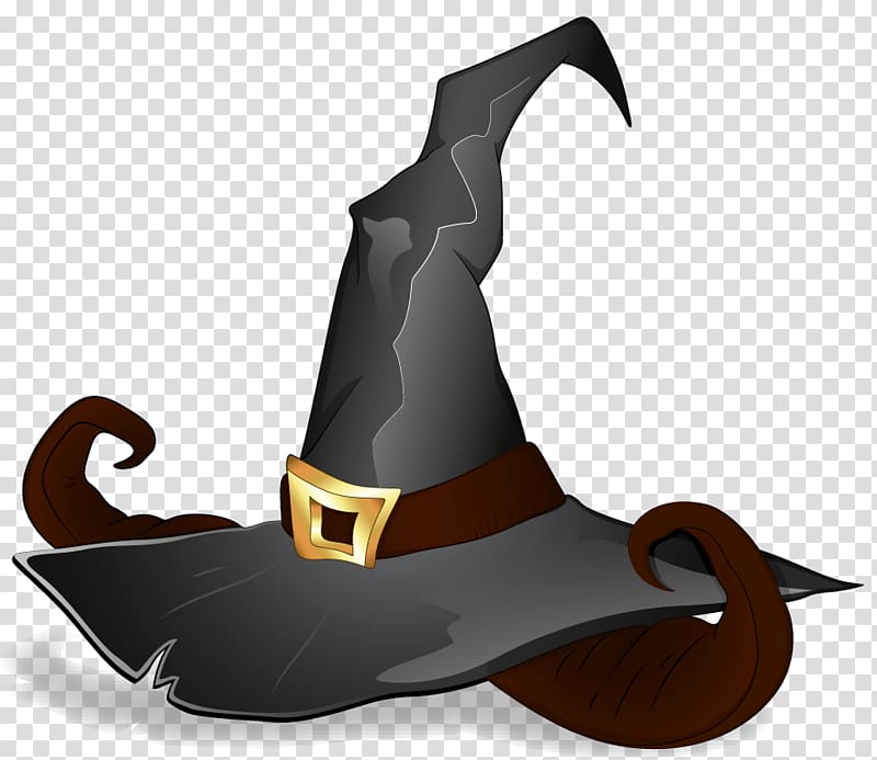 black and brown switch hat illustration, Witch hat Icon, Witch Hat and Shoes transparent background PNG clipart