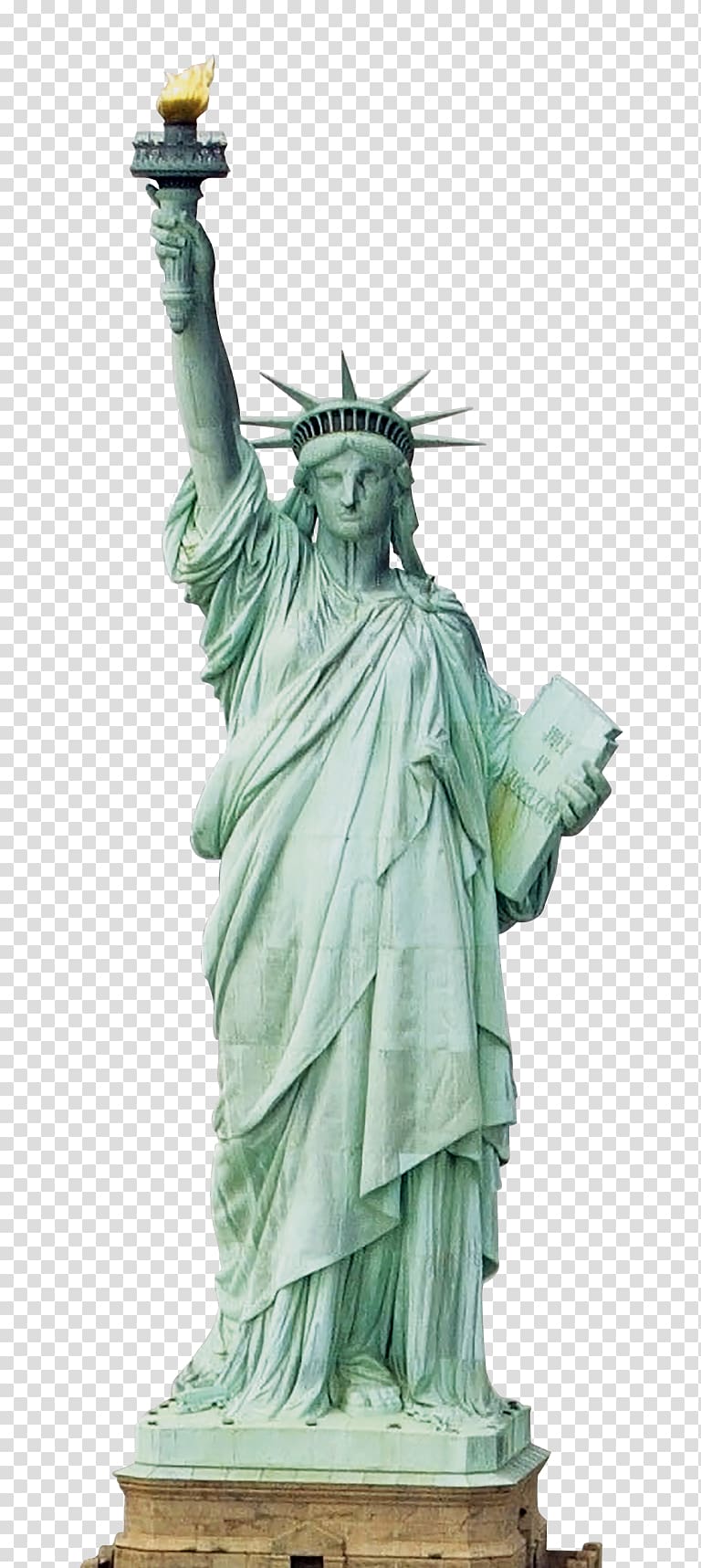 Statue of Liberty New York Harbor Staten Island Ferry Sculpture, statue transparent background PNG clipart