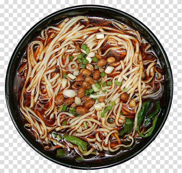 Chow mein Chongqing Lo mein Lamian Hot pot, Food cooking transparent background PNG clipart