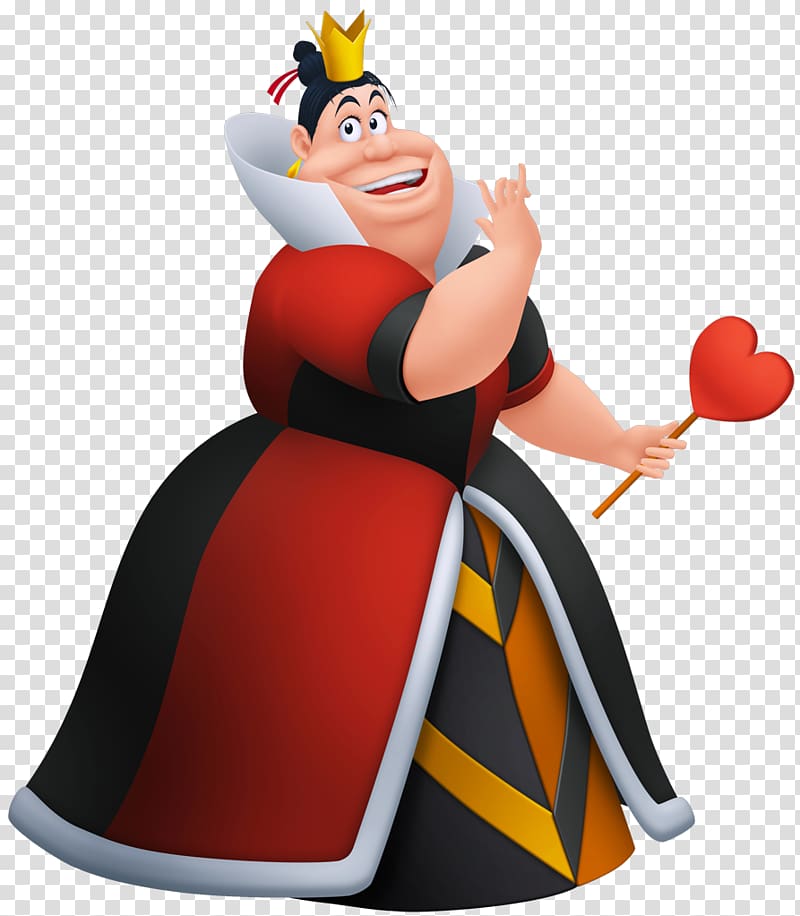 Queen of Hearts Alice's Adventures in Wonderland King of Hearts Red Queen, Alice in Wonderland Queen of Hearts , princess character transparent background PNG clipart