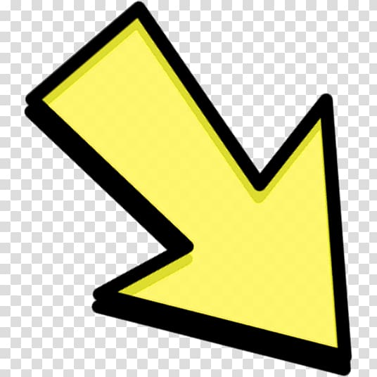 yellow arrow down , Agar.io Clickbait Computer Icons , YELLOW transparent background PNG clipart