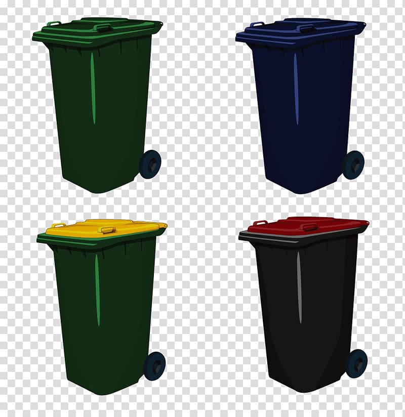 Waste container Recycling bin Paper, trash can transparent background PNG clipart