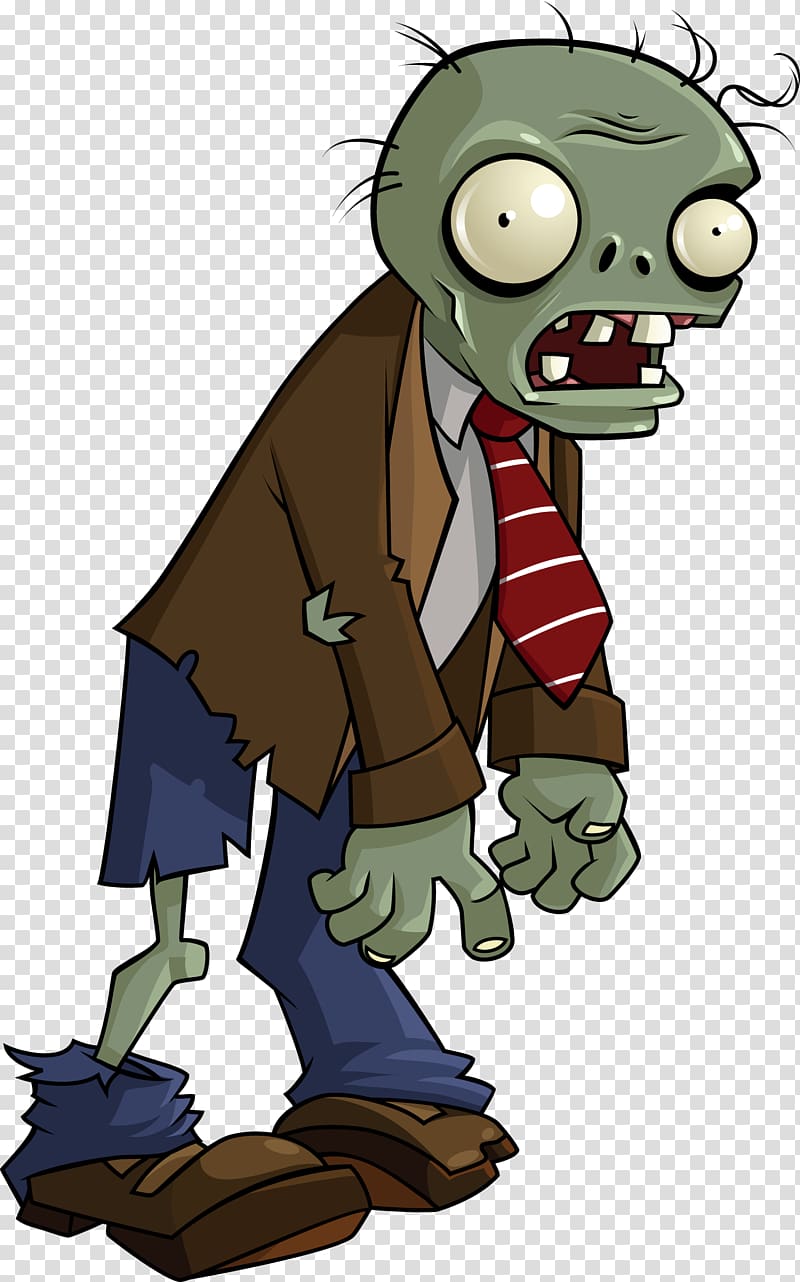 Zombie game application character illustration, Plants vs. Zombies 2 ...