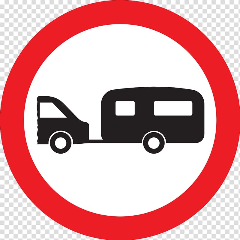 The Highway Code Car Traffic sign Road, caravans transparent background PNG clipart