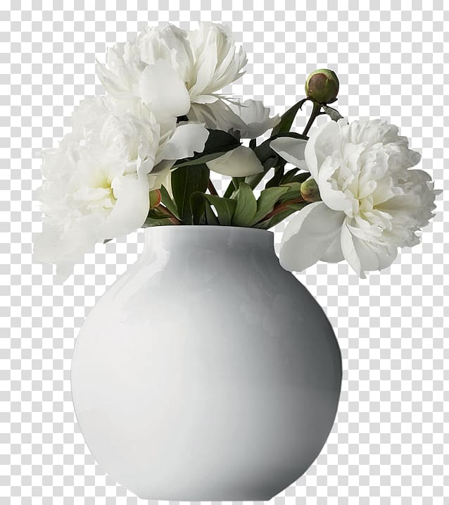 Vase Flower , Vase with White Peonies , white peonies in white vase centerpiece transparent background PNG clipart
