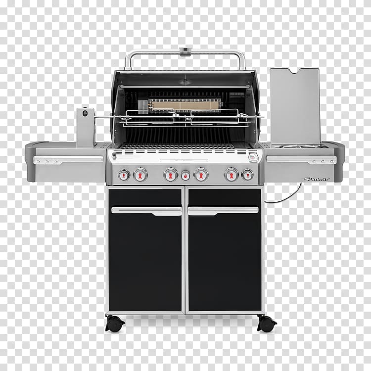 Barbecue Weber Summit E-470 Weber-Stephen Products Weber Summit S-470 Natural gas, patio gas grill transparent background PNG clipart