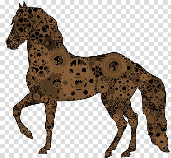 Paso Fino Peruvian paso Tiger horse Rocky Mountain Horse Andalusian horse, Silhouette transparent background PNG clipart
