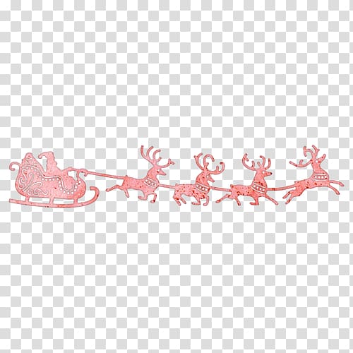 Santa Claus Christmas Christingle Reindeer, santa sleigh transparent background PNG clipart