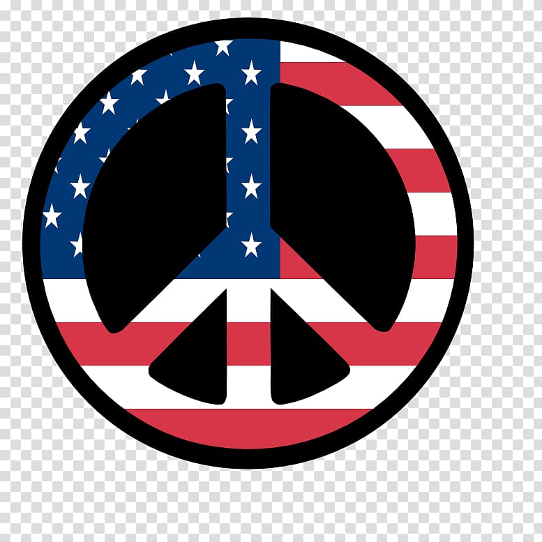 Peace symbols 0 , Free Us Flag transparent background PNG clipart