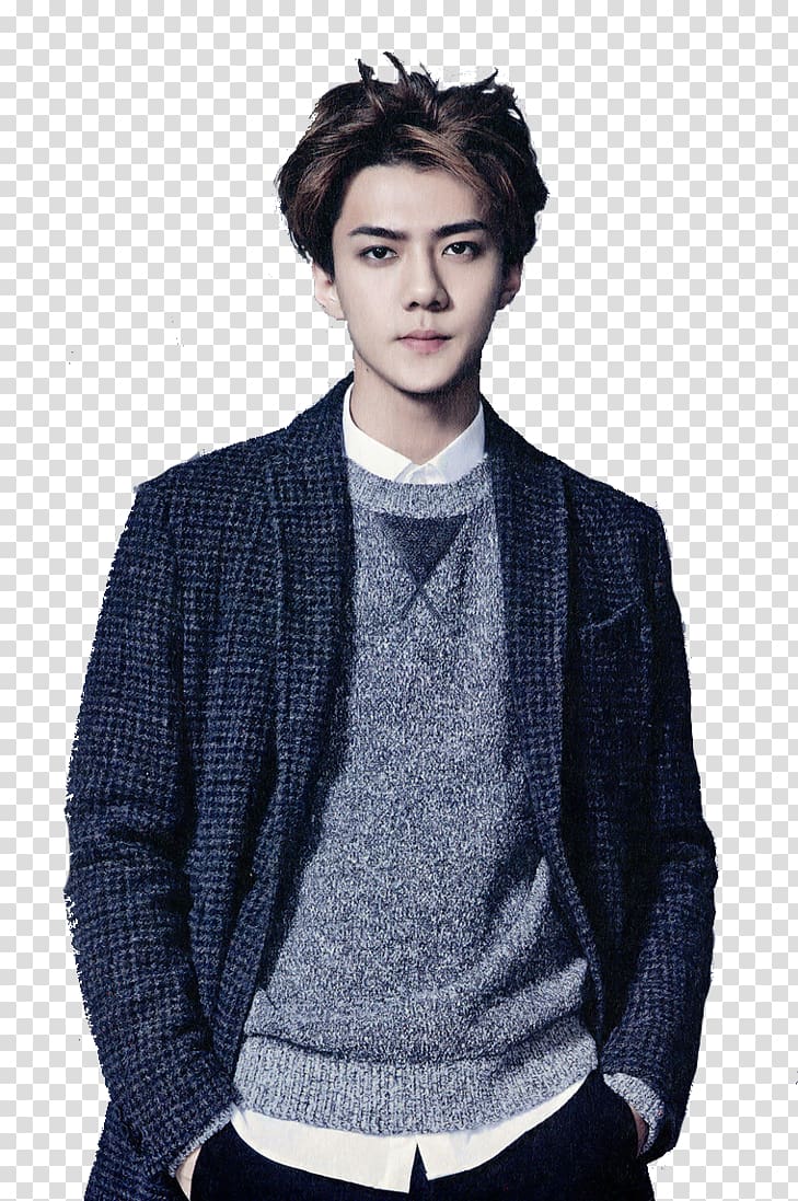 Sehun Dear Archimedes EXO LOVE ME RIGHT K-pop, lays transparent background PNG clipart