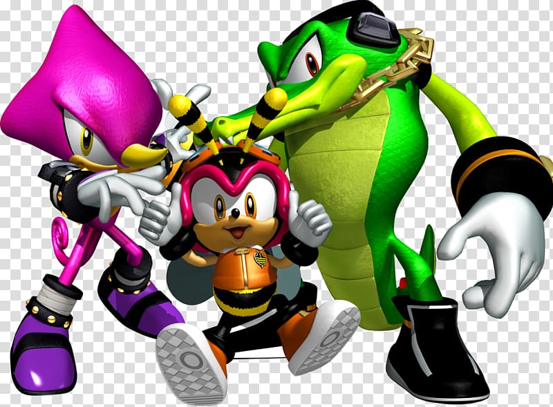 Sonic Heroes Knuckles\' Chaotix Espio the Chameleon Sonic Free Riders the Crocodile, sonic the hedgehog transparent background PNG clipart