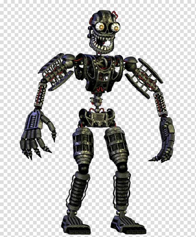 Five Nights At Freddy S 4 Five Nights At Freddy S 2 Endoskeleton Nightmare Foxy Transparent Background Png Clipart Hiclipart - adventure nightmare foxy roblox