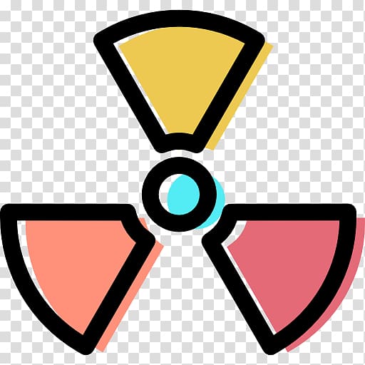 Radioactive decay Nuclear power Radioactive contamination Computer Icons, symbol transparent background PNG clipart