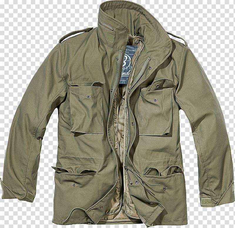 M-1965 field jacket Feldjacke Coat Parka, jacket transparent background PNG clipart