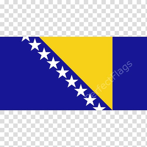 Flag of Bosnia and Herzegovina National flag Flag of the United States, five stars transparent background PNG clipart