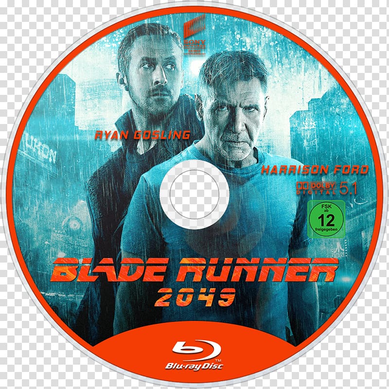 Blade Runner 2049 Blu-ray disc DVD Compact disc Label, blade runner transparent background PNG clipart