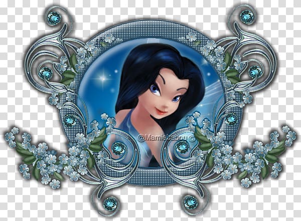 Silvermist Turquoise Fairy Legendary creature, silver mist transparent background PNG clipart