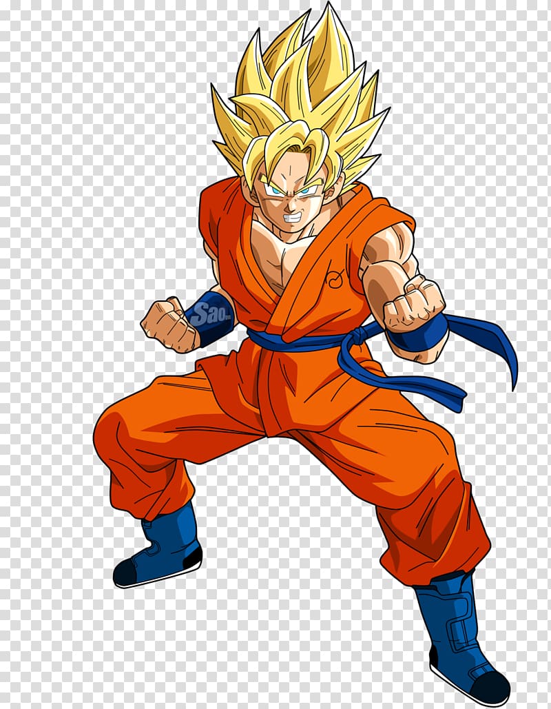 Son Goku , Goku Vegeta Trunks Frieza Android 18, goku transparent background PNG clipart
