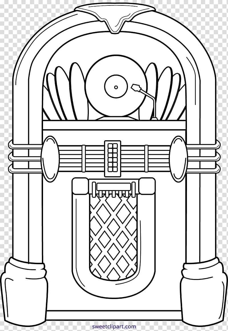 50\'s Jukebox Illustration Blue Jukebox, 50 jukebox transparent background PNG clipart