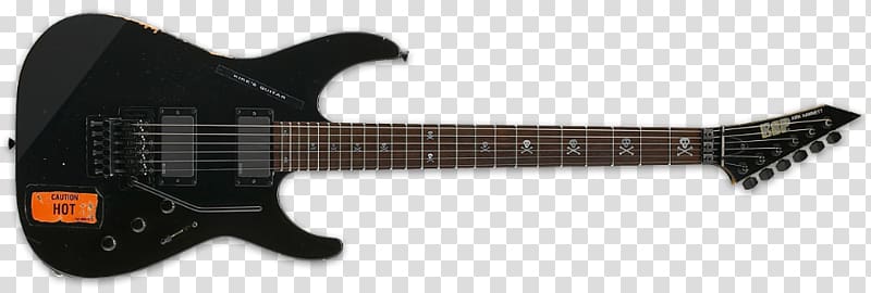 Kingdom Hearts II ESP Guitars ESP Kirk Hammett ESP M-II, guitar transparent background PNG clipart