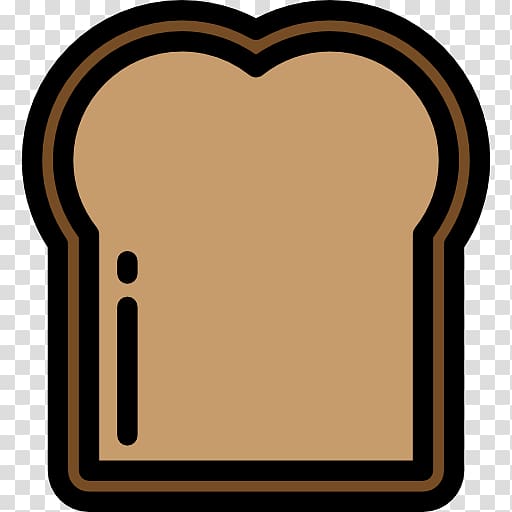 Bakery Bread Food Icon, Slice of bread transparent background PNG clipart