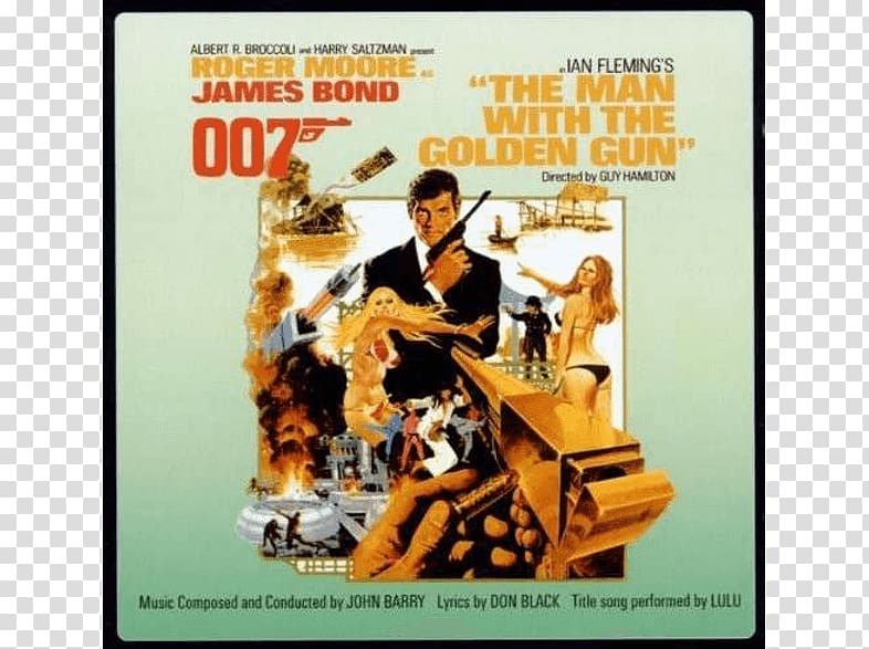 James Bond Film Series Francisco Scaramanga The Man With the Golden Gun Soundtrack, james bond transparent background PNG clipart