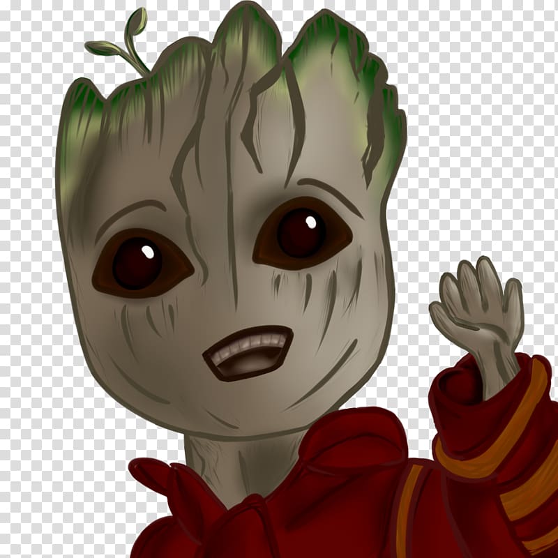 Cartoon Vertebrate Groot Artist, poggers twitch emote transparent background PNG clipart