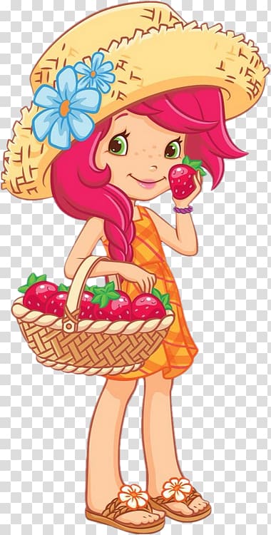 Strawberry Shortcake , strawberry transparent background PNG clipart