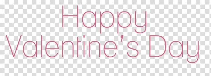 Happy Valentine's Day logo, Happy Valentine's Day Simple transparent background PNG clipart