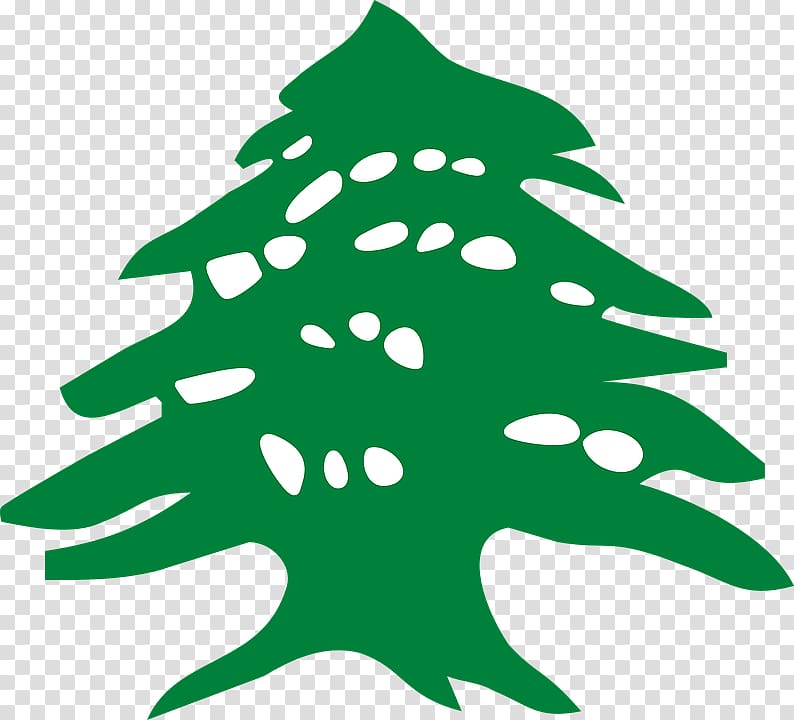 green tree illustration, Flag of Lebanon Greater Lebanon Cedrus libani, fir tree transparent background PNG clipart