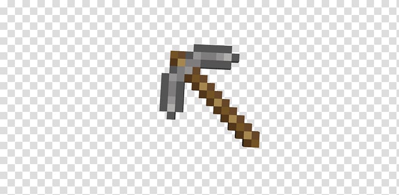 Minecraft Pickaxe Video game Tool Item, pickaxe transparent background PNG clipart