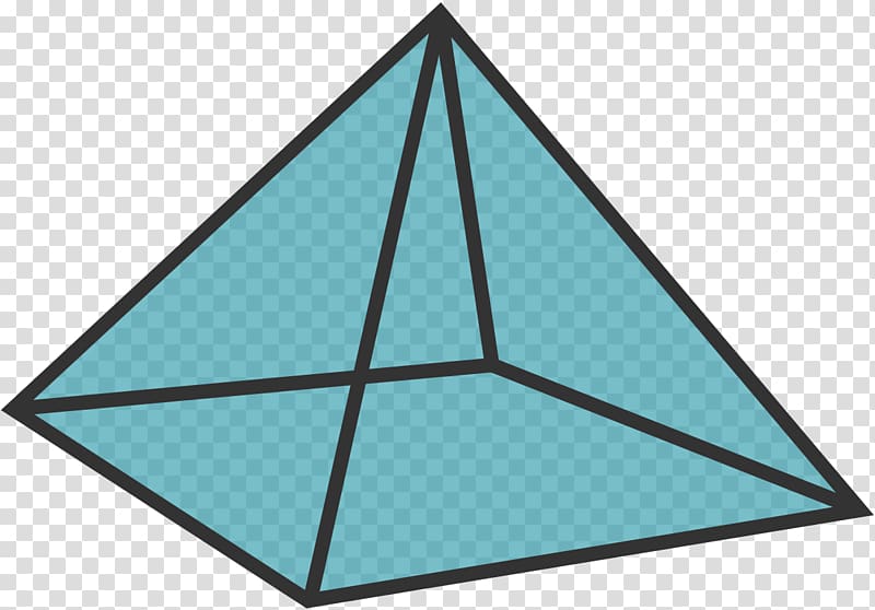 Triangle Geometry Point Three-dimensional space Pyramid, triangle transparent background PNG clipart