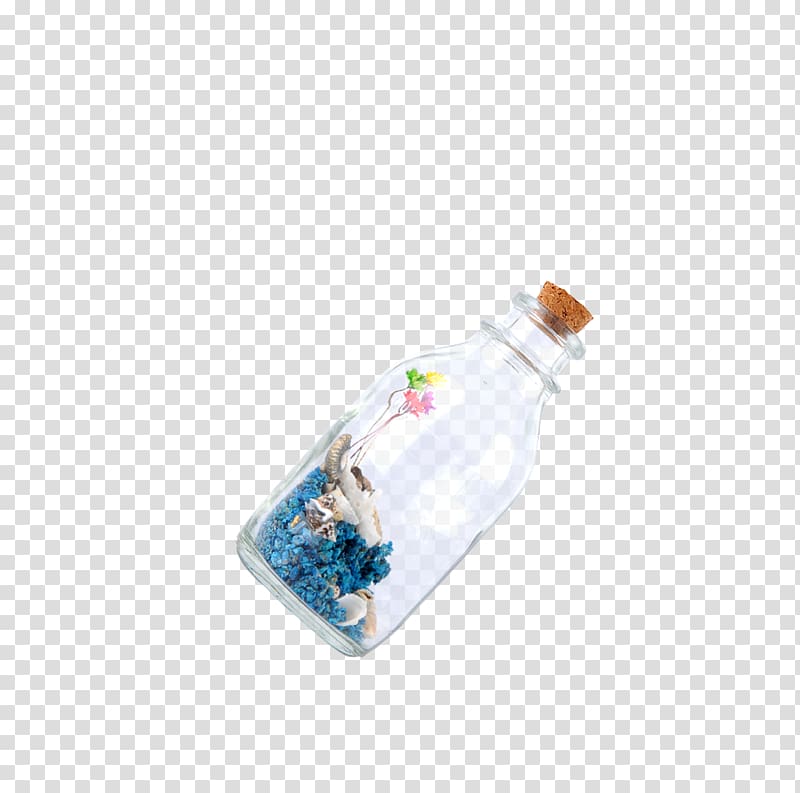 Coral reef Bottle Icon, drifting bottle transparent background PNG clipart