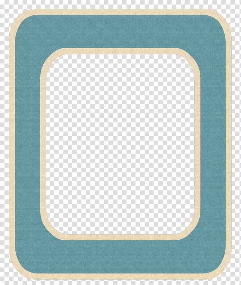 Frames Teal Aqua, teal frame transparent background PNG clipart