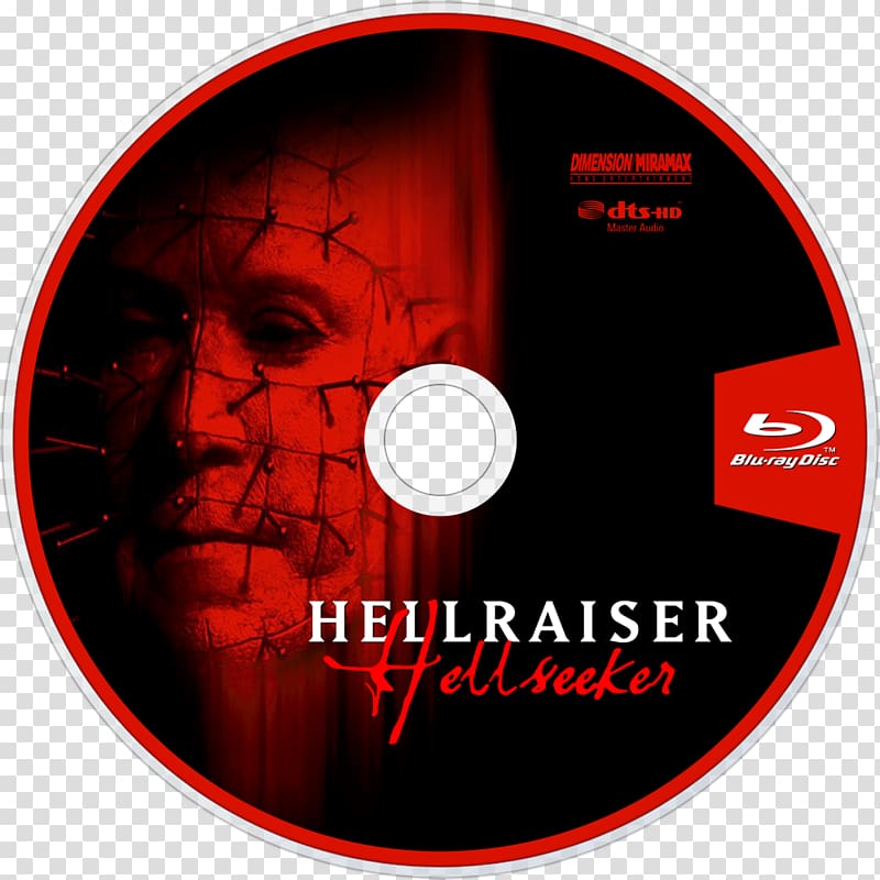 Compact disc Blu-ray disc Hellraiser: Hellseeker, pinhead transparent background PNG clipart
