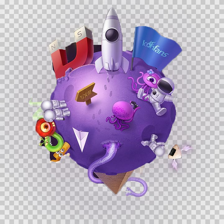 3D computer graphics , Cartoon Planet transparent background PNG clipart
