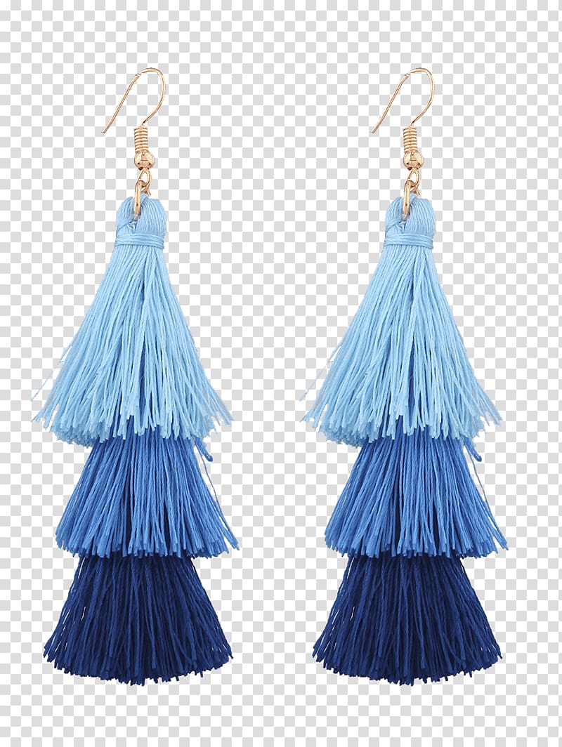 Earring Tassel Jewellery Fringe Clothing, Jewellery transparent background PNG clipart