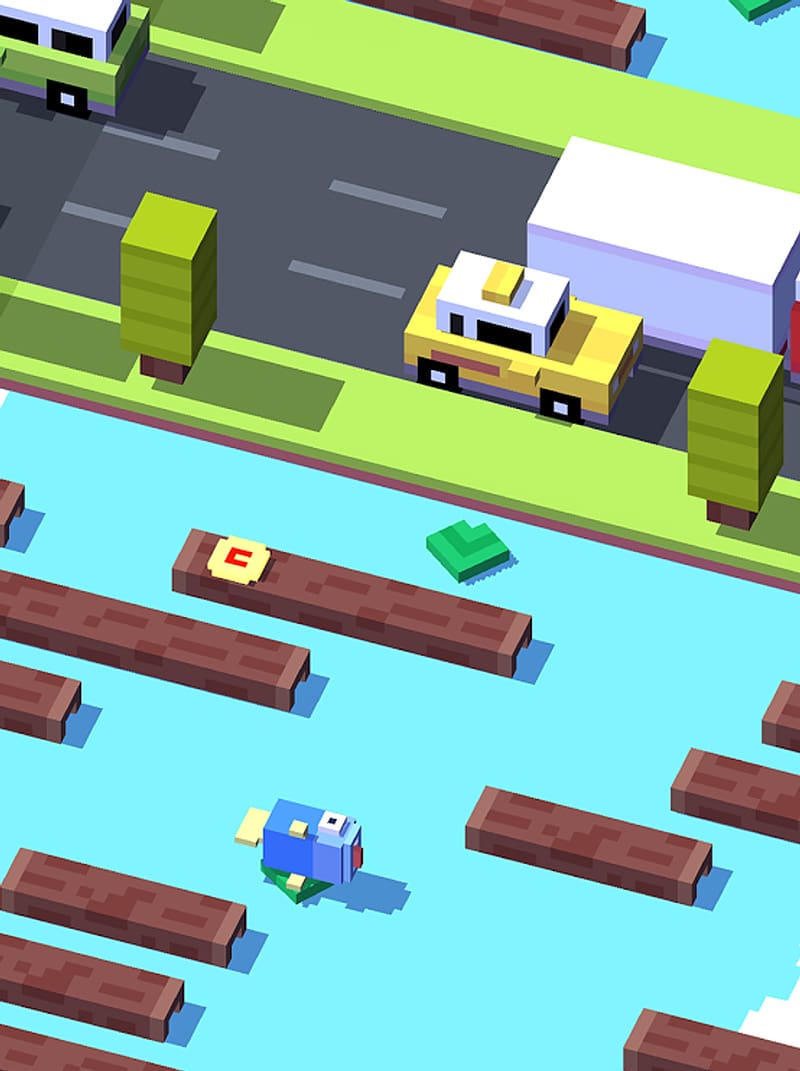 Crossy Road Android App Store Why did the chicken cross the road?, Crossy Road transparent background PNG clipart