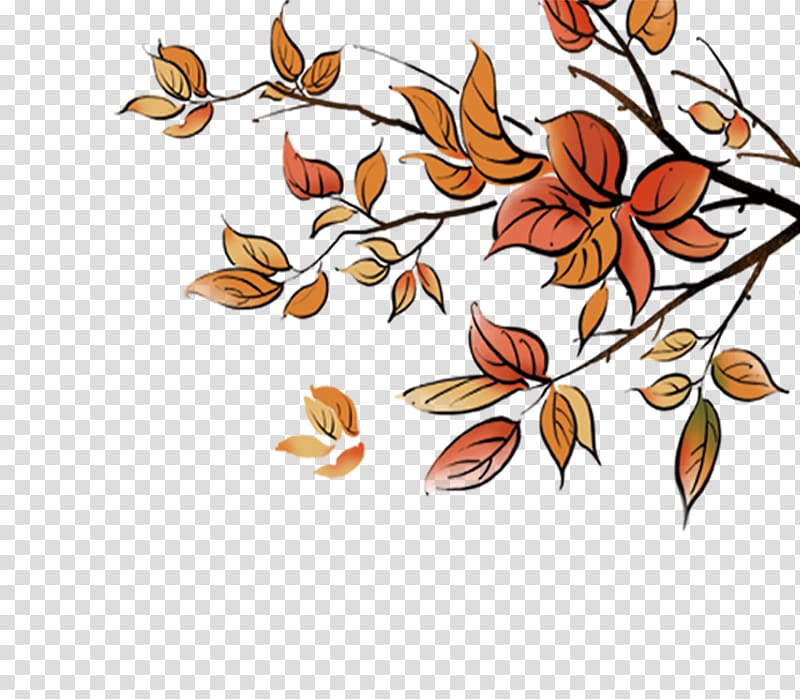 Autumn Leaf, Autumn Falling Leaf transparent background PNG clipart