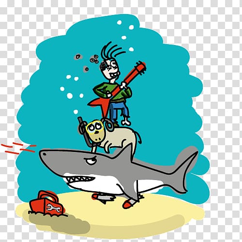 Drawing Cartoon , dibujo tiburon martillo transparent background PNG clipart