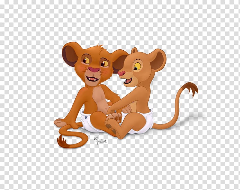 Simba Nala Diaper The Lion King, simba transparent background PNG clipart