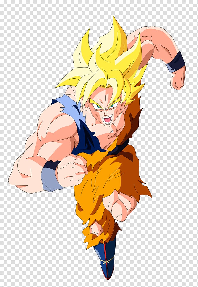 Goku Gohan Frieza Majin Buu Vegeta, goku transparent background PNG clipart