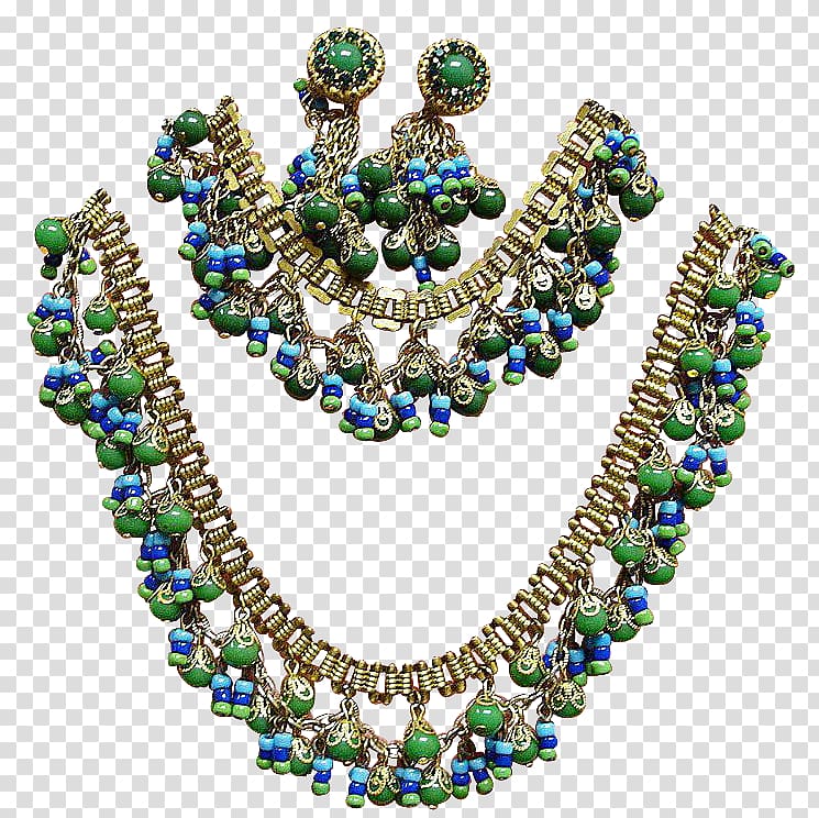 Necklace Turquoise Parure Jewellery Ruby Lane, necklace transparent background PNG clipart