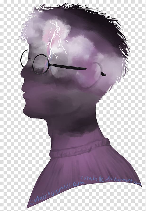 Harry Potter (Literary Series) Scar Lichtenberg figure Lightning Fan art, Scar transparent background PNG clipart
