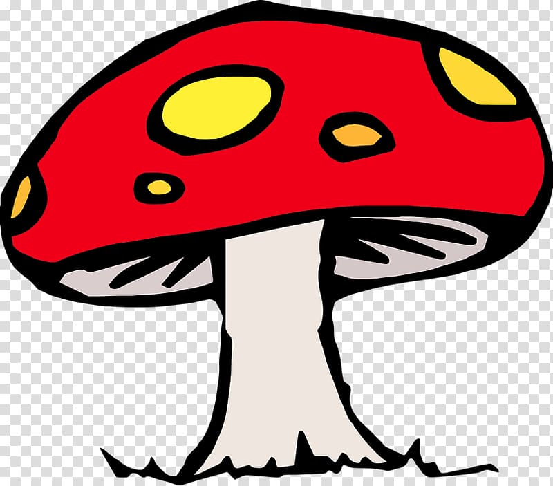 Common mushroom , Hand drawn mushrooms transparent background PNG clipart